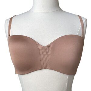 (Bundle) Maiden Form / Warners Seamless Bras | Nude Strapless + Mauve Wireless